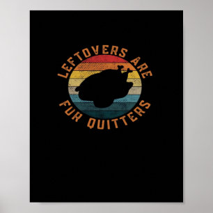 Leftovers är till kitters Classic Aesthetic Creat Poster