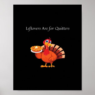 Leftovers är till kitters Classic Vintage Stil Poster