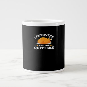 Leftovers är till kvartsparter, Thanksgiving Galen Jumbo Mugg