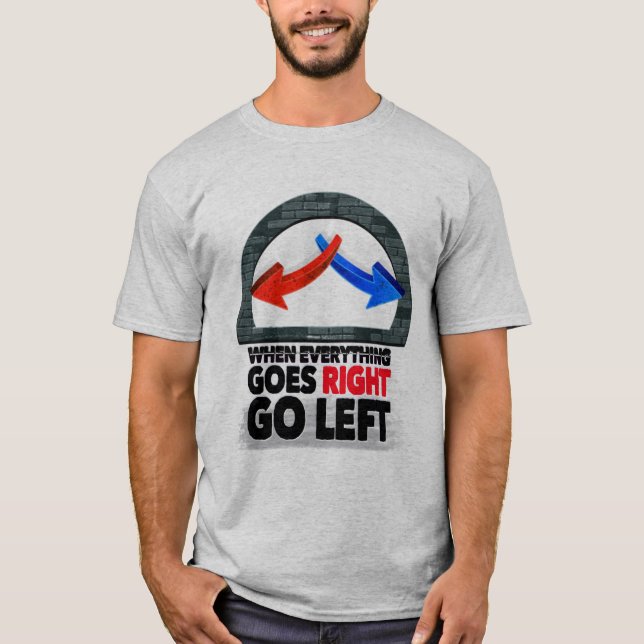 Leftright T Shirt (Framsida)