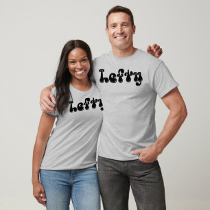 Lefty Graffiti-stil Typography T-Shirt