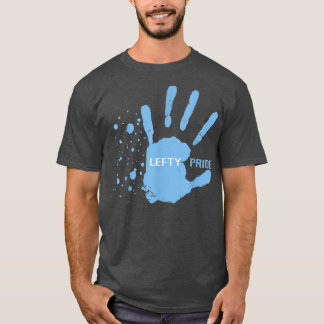 Lefty-handavtryck för Pride T Shirt