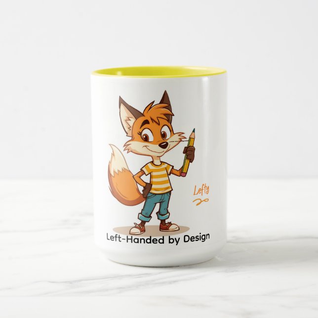 Lefty Mug - Your New Favorite Daily Companion Mugg (Center)