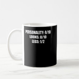 Leg Amputee Humor Funny Amputation Gift Kaffemugg