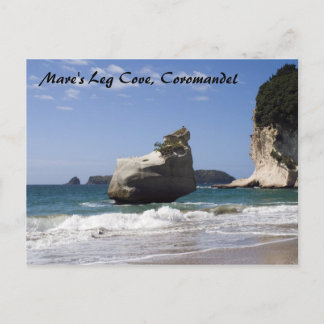 Leg Cove, Coromandel Vykort