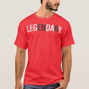 LEG-DAGENS LEGENDÄR Viktningen lyfter Kor Tåg T Shirt