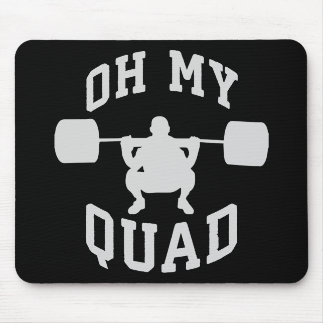Leg Day - Squat - OH MY QUAD - Workout Musmatta (Framsidan)