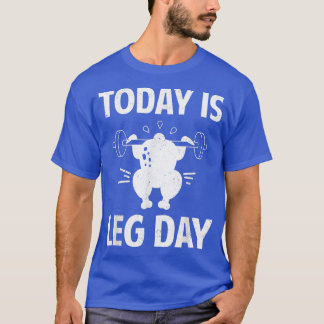 Leg Day Turkey Gym Workout Weight Lyfts Funny Th T Shirt