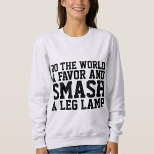 LEG-LAMPOR T-SHIRTS, SMASH A LEG-LAMPOR! T SHIRT