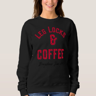 Leg Locks & Coffee Brazilian Jiu Jitsu Bjj White T Shirt