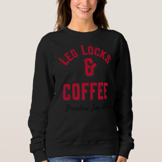 Leg Locks & Coffee Brazilian Jiu Jitsu Bjj White T Shirt