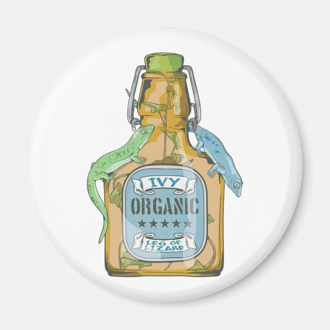 Leg of lizard Shakespeare Macbeth Magnet (Framsidan)