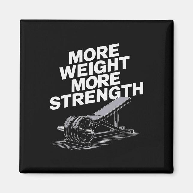 Leg Press Exercise Bodybuilding Fitness Workout Gy Magnet (Framsidan)