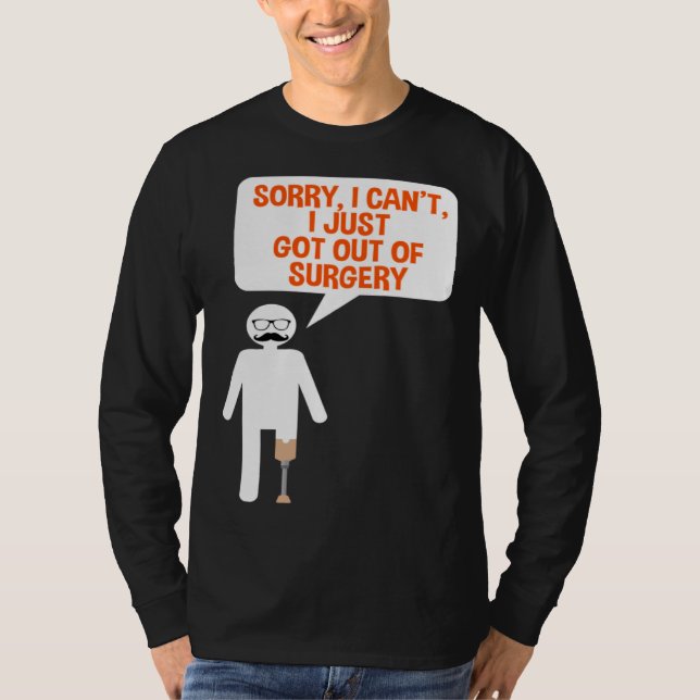 Leg Prosthesis Quote for Falke Limb and Artificial T Shirt (Framsida)