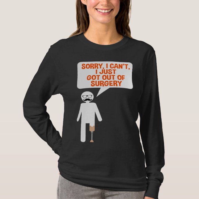 Leg Prosthesis Quote for Falke Limb and Artificial T Shirt (Framsida)