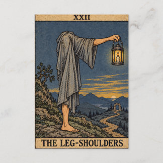 Leg-Shoulders Tarot-kort Tilläggskort