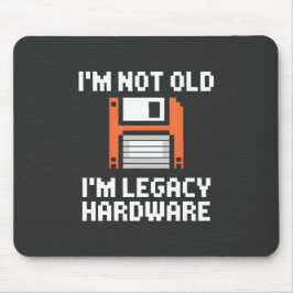 Legacy hårdvara Retro 8-bitars dator skrivbord Musmatta