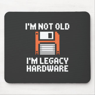 Legacy hårdvara Retro 8-bitars dator skrivbord Musmatta