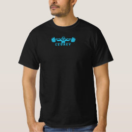 Legacy Minimalist Gym Design – Neon Green Fitness T Shirt