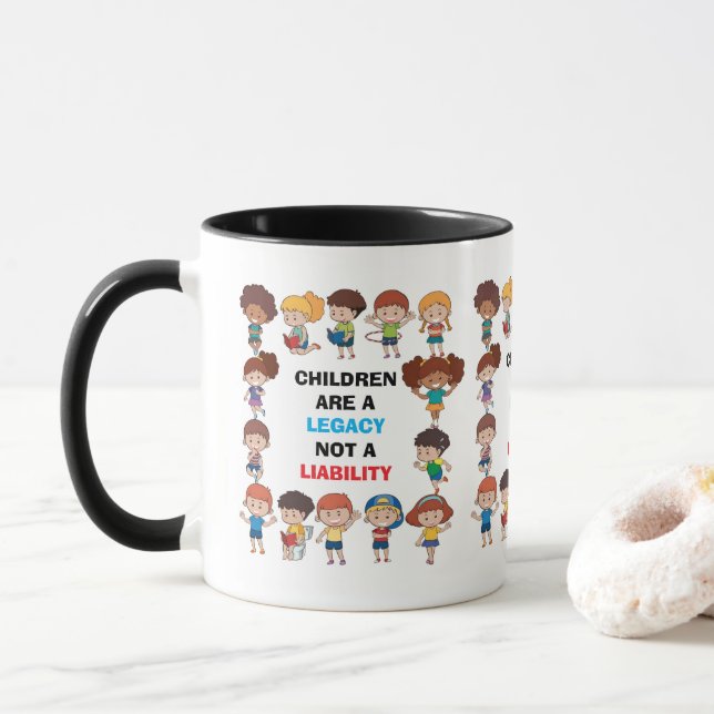 "Legacy Not Liability" Mug Mugg (Med munk)