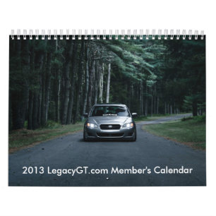 LegacyGT.com medlem kalender 2013