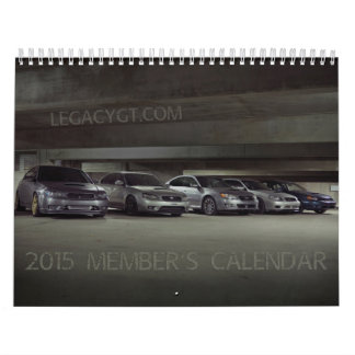 LegacyGT.com medlem kalender 2015