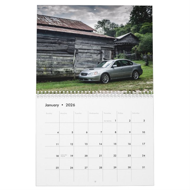 LegacyGT.com medlem kalender 2015 (Jan 2026)