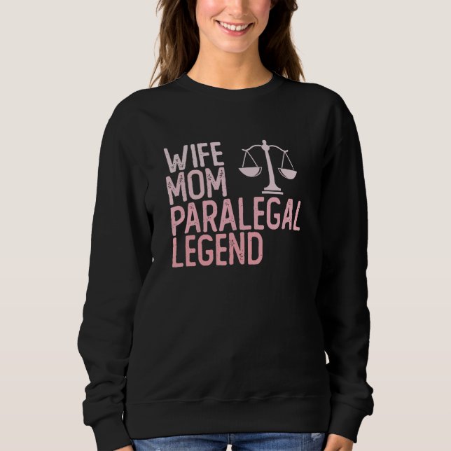Legal Assistant Lawyer Law Practitioner Paralegal  T Shirt (Framsida)