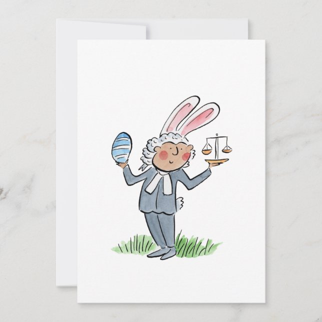 Legal Bunny Inbjudningar (Framsida)