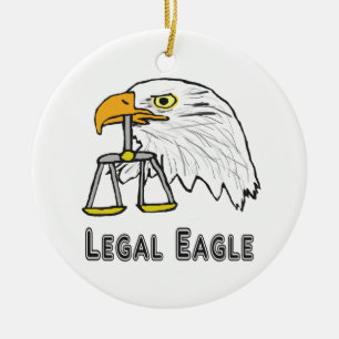 Legal Eagle Julgransprydnad Keramik
