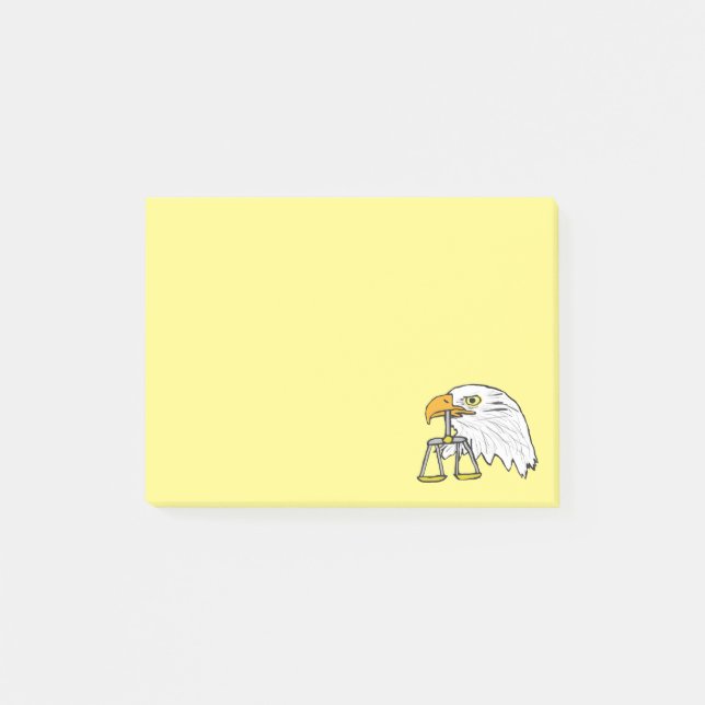 Legal Eagle Post-it Block (Framsida)