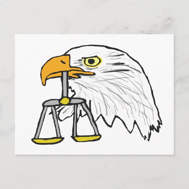 Legal Eagle Vykort (Framsida)