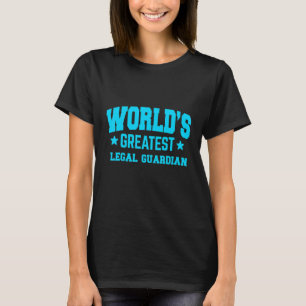 Legal Guardian Världsmästare Blue T Shirt