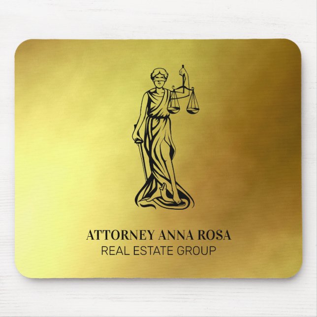 *~* Legal Lawyer AP15 Attorney Blind Justice Guld Musmatta (Framsidan)