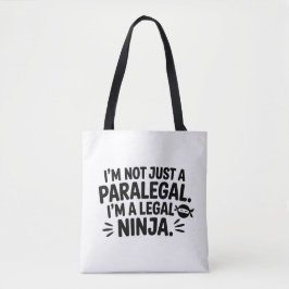 Legal Ninja Paralegal Tote | Law Gift Tygkasse