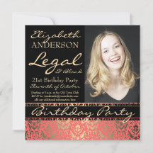 Legal och Blond 21:a födelsedagen Party