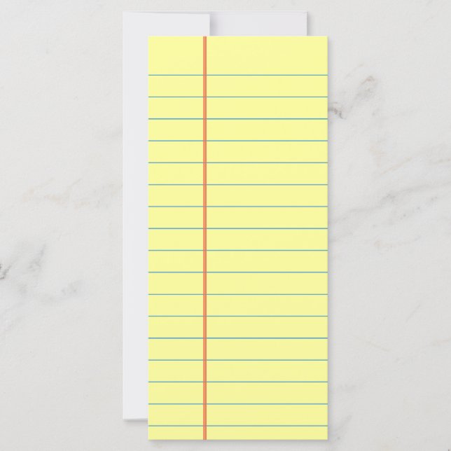 Legal Pad Mönster (Framsida)