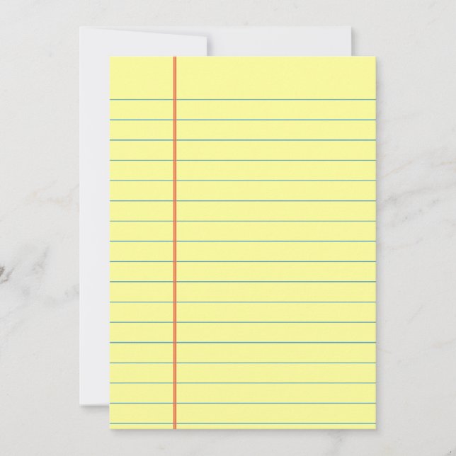 Legal Pad Mönster (Framsida)