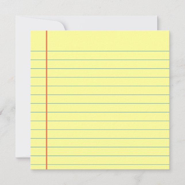 Legal Pad Mönster (Framsida)