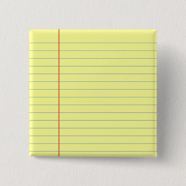 Legal Pad Mönster Knapp (Framsida)