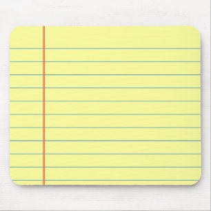 Legal Pad Mönster Musmatta