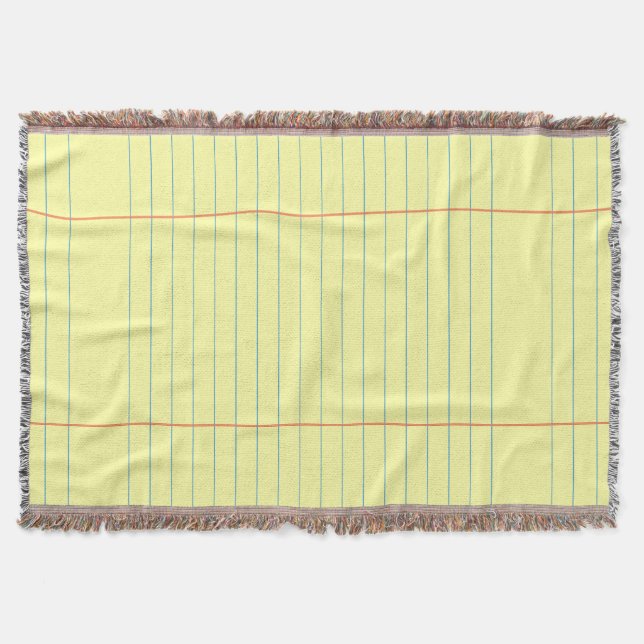 Legal Pad Mönster Mysfilt (Framsidan)
