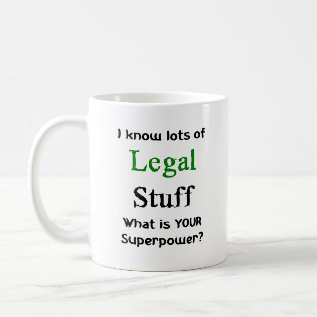 legal saker kaffemugg (Vänster)