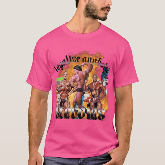 LEGALISERA ANABOLA STEROIDER flicka T Shirt (Framsida)