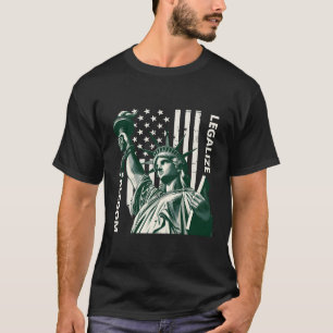 Legalisera frihet t shirt