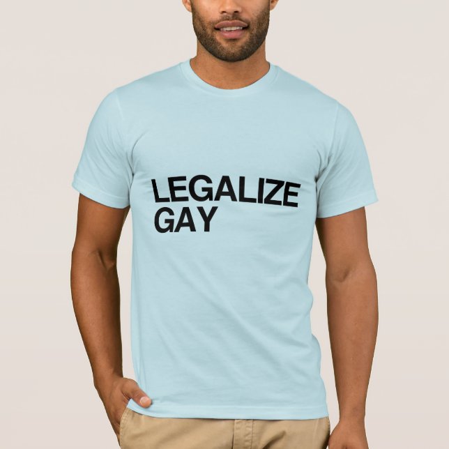 LEGALISERA HOMO -.png Tee (Framsida)