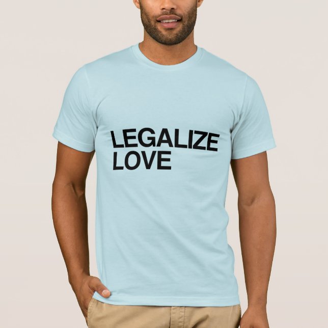 LEGALISERA KÄRLEK -.png Tee (Framsida)