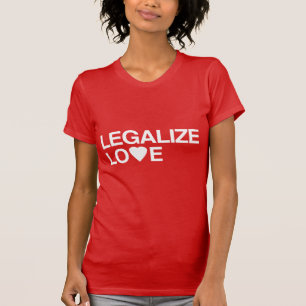 LEGALISERA KÄRLEK T-SHIRT