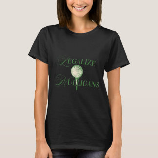 Legalisera Mulligans Roligt Golfande Golfspelare C T Shirt