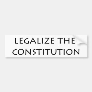 legaliseraa bildekal - konstitutionen